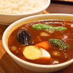 スープカレー屋 鴻 - 野菜カレー