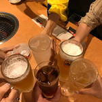 肉匠 迎賓館 - 乾杯〜♬