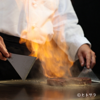 Delicious Teppanyaki grilled right in front of you