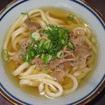 めんた - 2016年の肉うどん480円