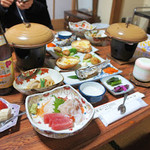 甲陽館 - 料理写真:ある日の夕食