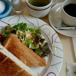 bien mall Sapporo Hokushin Byoin Ten - 軽食セット洋食＋コーヒー