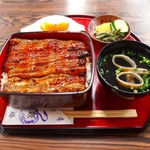 Unakatsu - 鰻重(松3000円)