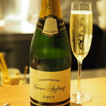 Kushiage toshico - 泡：Champagne Veuve Aufray Brut/France