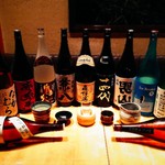 呑と - ドリンク写真:日本酒・焼酎随時４０種以上取り揃え！