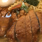 Kyaku no Seimenjo - 薄口醤油パーコー麺、煮卵追加。