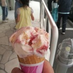 Thirty-One Ice Cream Shizuoka Takamatsu Road Side Ten - 中にチーズケーキがゴロゴロと