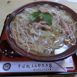 やなぎ家 - 鳥南蛮そば大750円