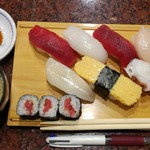 Yoshikame Zushi - ランチにぎり　860円