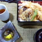 あじづくし菜生 - 料理写真:お薦め　天重