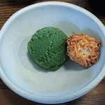 Iwakyu Ootomi Bunten - 抹茶ｿﾙﾍﾞ230円