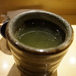 SUSHI TOKYO TEN、 - [ドリンク] 食後の緑茶 アップ♪ｗ