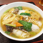 Keika Rou - 五目あんかけ麺セット(850円)