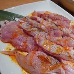 焼肉ハウス　慶福 - 地どり塩にんにく　￥530