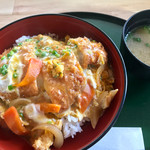 水の駅 おづる丸福 - カツ丼