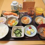 Concept Hotel Wakyu - 朝食バイキング。