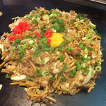 Hiroshima-fu Okonomiyaki Akane - すじそばめし