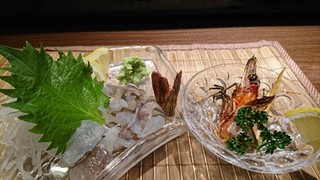 h Izakaya Jirocho - 足赤エビの造り