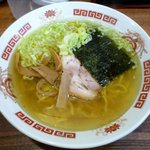 Aji no Hama Ryu - 塩ラーメンのアップ