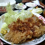 七輪焼き うまいもん処 信濃坂 - 富士桜ポークかつ定食 ( 1680円 )