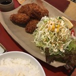 Tezukuri Ryori to Osake Kunimi - カキフライ定食