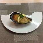 リストランテ マツシマ - ムール貝のチーズパン粉焼き