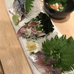 まるたけ - 紫蘇＆ワカメを残さず食べました。