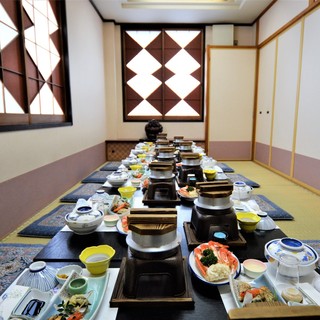 This banquet course, which includes kamameshi, has been popular for many years.