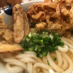 Hakata Udon Sakaba Ichikabachika Ebisu Ten - 打倒ラーメンを掲げた名物ごぼう天うどん
                        麺は言う程ふにゃふにゃではなく、
                        消化に優しそう、ダシもしっかり味
                        いつもうどんには辿りつかない…