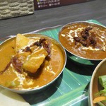 Sosaku Asian Dining Imin no Uta - 野菜カレーとマトンカレー