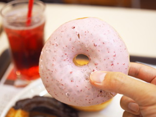 mister Donut Opera Park Suminodo Shop - ストロベリーリング