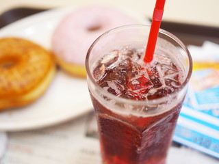 mister Donut Opera Park Suminodo Shop - 山ぶどうスカッシュ