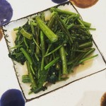 Stir-Fried Water Spinach with Garlic