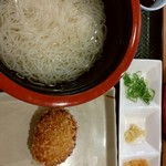 Sanuki Udon no Kokoro Tsuru Saku Ion Naha Ten - うどん屋さんのそうめん