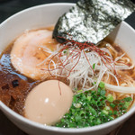 たいせい - 料理写真:2017.8 味玉醤油らー麺（830円）