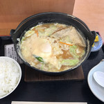 屏風山パーキングエリア（下り） スナックコーナー - 煮込みラーメン定食