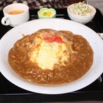 91 - チキンとトマトのオムハヤシ1000円