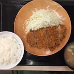 Katsuya Miyazaki Ichinomiya Ten - ロースカツ定食 690円 税別