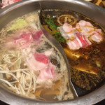 Shabu Sai Mito Uchihara Ten - 焼きアゴと旨辛 豚コース