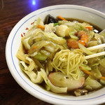 Chinese Hisago - 広東麺 麺リフト