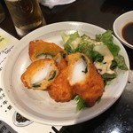 Gyoza no Katsu Ishibashi Ekimae Ten - イカしそフライ