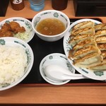 Hidakaya Ayase Nishiguchi Ten - ダブル餃子定食