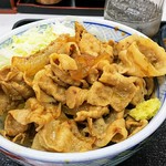 吉野家 - 豚生姜焼き丼並450円 Ｃセット130円