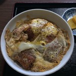 喜楽 - かつ丼　揚げすぎでなければ。