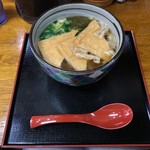 Habikino Udon Fujidera Ten - かすきつね 650円