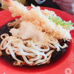 Jugemu - 大海老天婦羅おろしうどん冷し990円（税込）