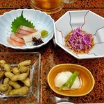 江戸っ子 - コース料理（カキノモトの酢の物がウレシイ）