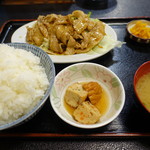 ことぶき - 焼肉定食ご飯大盛