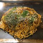 Hiroshima Fu Okonomiyaki Hatchobori - 広島 いか天 ダブルです。（2017.10 byジプシーくん）