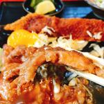 Miyoshino - 豚の生姜焼き定食1100円